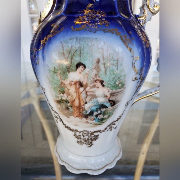 Pre-owned Royal Bavaria and SVOC Imperial China Porcelain Teapot and Vase - Picture 5 of 11